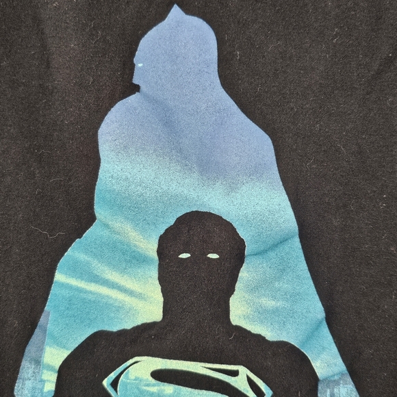 Batman VS Superman Dawn Of Justice Short Sleeve Graphic Tee Shirt Size Large - Picture 2 of 9